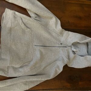 Lululemon Athletica Light Gray Hoodie